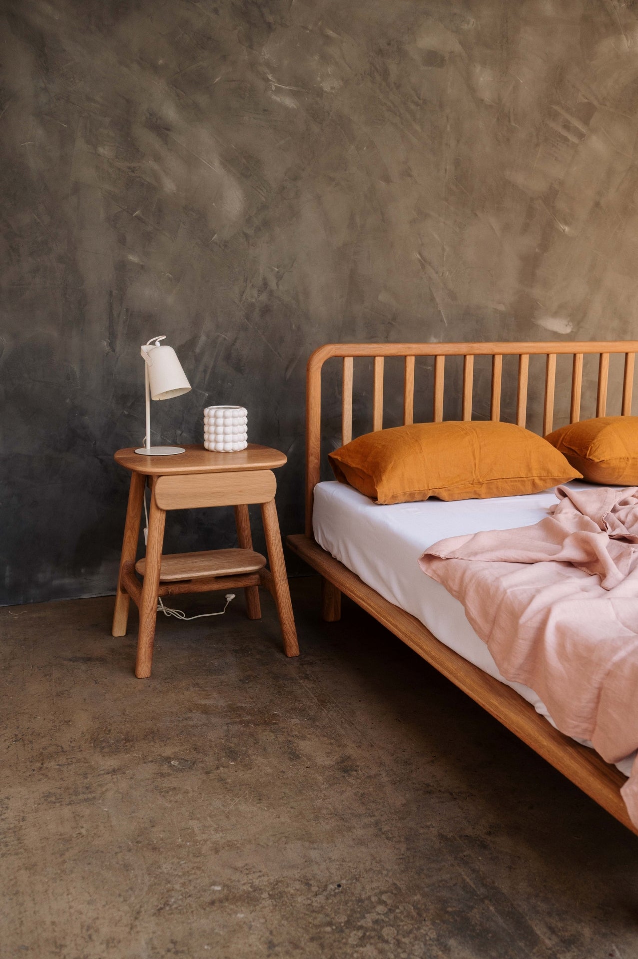 Dreamer Bed Slatted Headboard