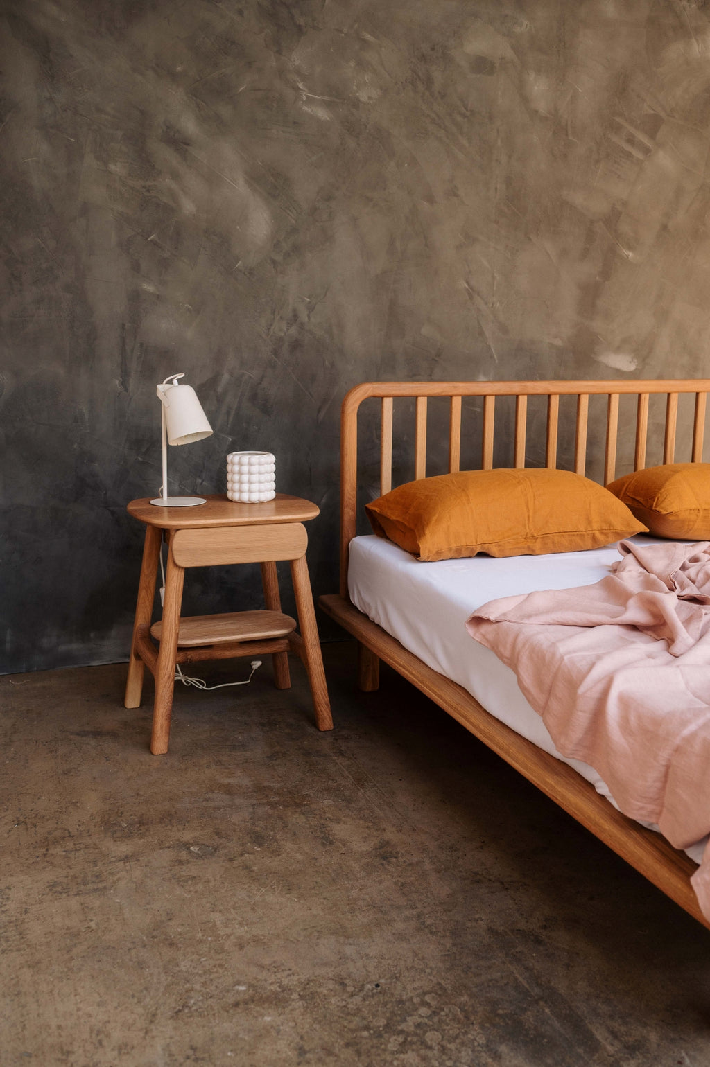Dreamer Bed Slatted Headboard